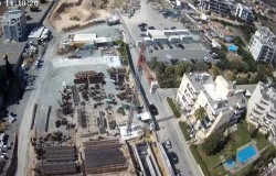 Камера Кипр, Лимассоль Строительство башни жилого комплекса Olympic Resort